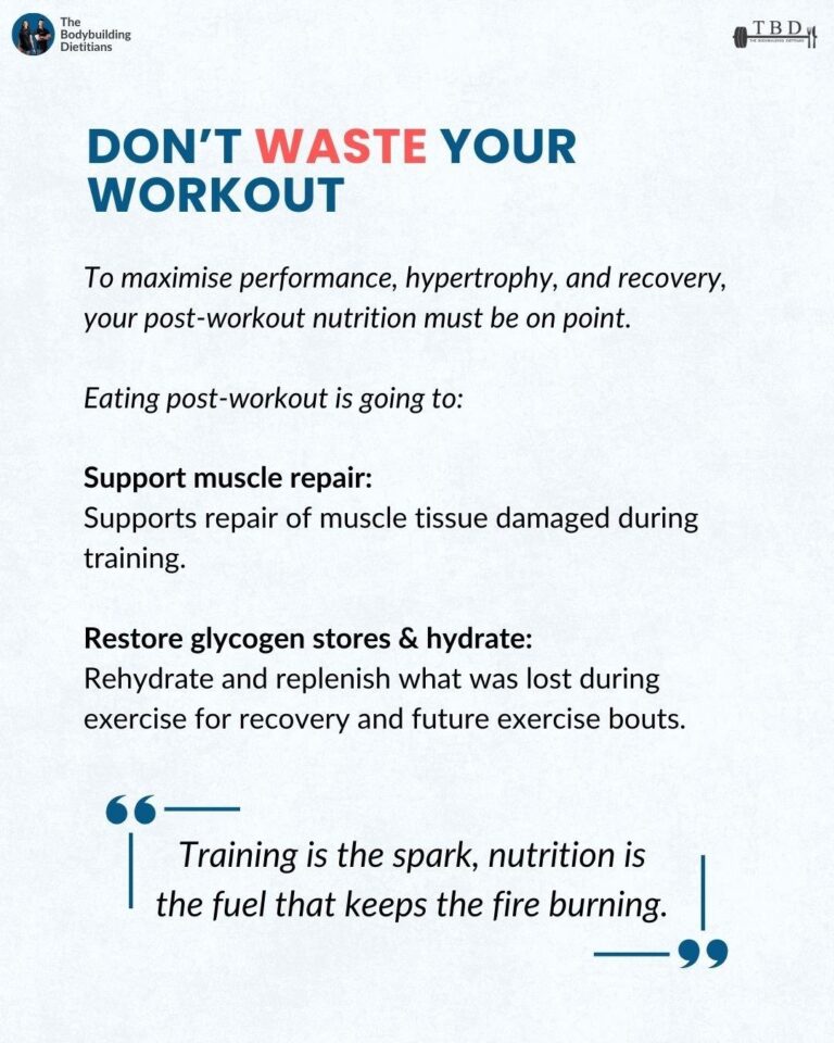 Fuel Up Right: Your Guide to Post-Workout Nutrition